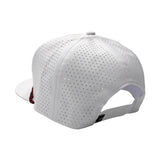 COLLEGIATE PERF ROPE HAT - RED/BLK