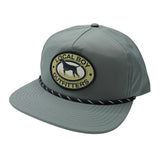 POINTER PATCH ROPE HAT - GRAY