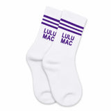LULU MAC SOCKS - PURPLE