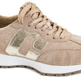 NO PROB - CAMEL SUEDE SNEAKERS