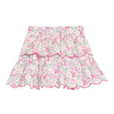 BISBY TWEEN TIERED SKORT - BLOOMSBURY PINK