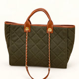 MISSY TOTE BAG - OLIVE