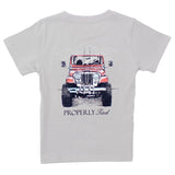 BOYS ROD RUNNER SS - ICE GREY