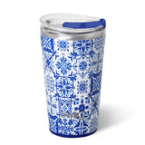 PARTY CUP 24oz - INDIGO TILES
