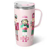 22 oz SUGAR PLUM SOLDIER TRAVEL MUG