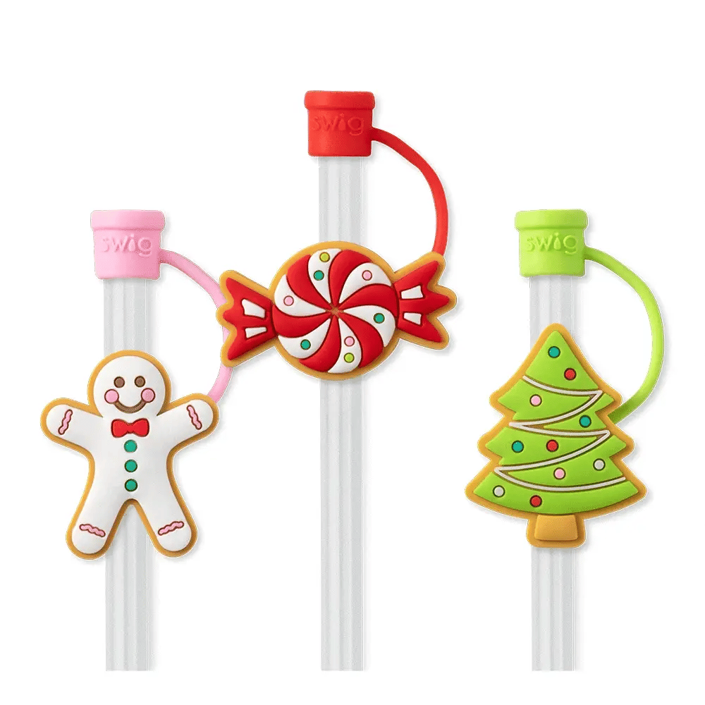 CHRISTMAS STRAW TOPPER