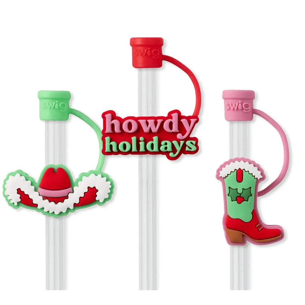 CHRISTMAS STRAW TOPPER