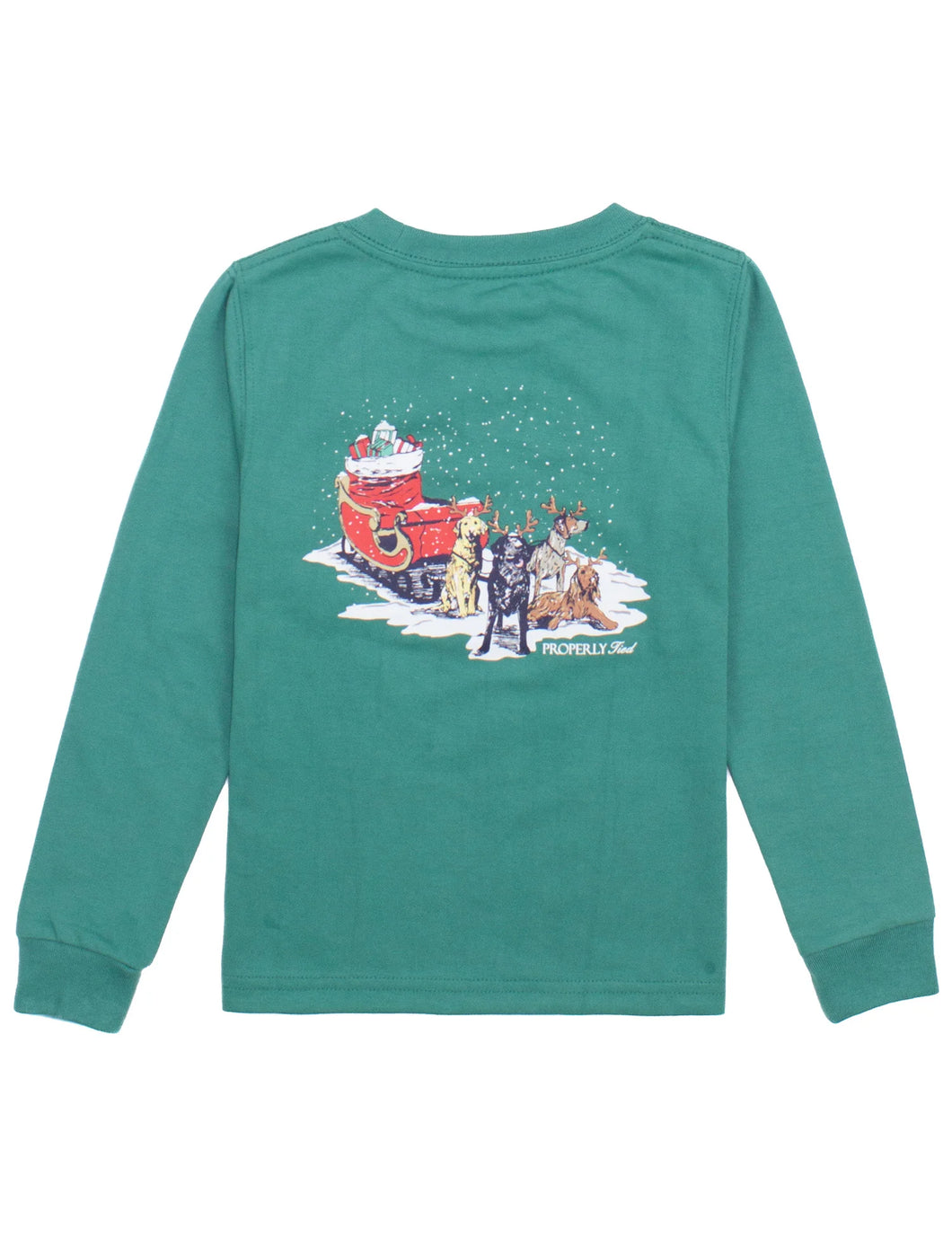 BOYS SLEIGH DOG TEE