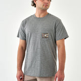 MALLARD DUCK STAMP TEE - GREY