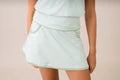 TIFFANY TENNIS SKORT - PISTACHIO GREEN STRIPE