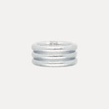 SILVER ALL WEATHER RINGS - SET 3