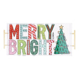 MERRY & BRIGHT ACRYLIC TRAY
