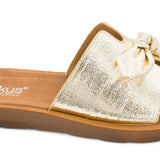 TOO CUTE - GOLD CRINKLE METALLIC