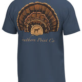 TURKEY FAN TEE - DEEP WATER