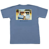 VINTAGE BUCK TEE - DENIM