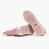 WOMEN'S ANKLE DECK BOOT- BLUSH PINK