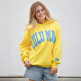 LM SWEATSHIRT - YELL/BLU