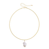 HAYES FRESHWATER PEARL COLLAR - GOLD