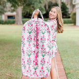 QUILTED GARMENT BAG - ROSE D'IRIS