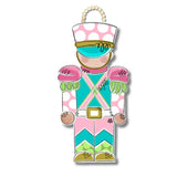 PINK/TEAL NUTCRACKER DOOR HANGER