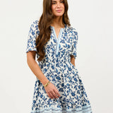 TRACEY DRESS - NAVY