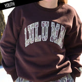 LM YOUTH SWEATSHIRT - BRN CAMO