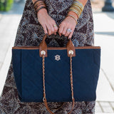 MISSY TOTE BAG - NAVY