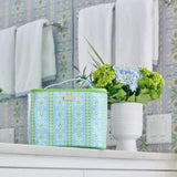 LP TRAIN CASE - ROSEMARY STRIPE BLUE