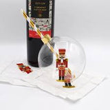 NUTCRACKER ORNAMENT GLASS