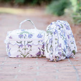 QUILTED RUFFLE COSMETIC BAGS - 3