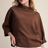 THE CHRISTI TOP - BROWN