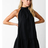 THE SYLVIA DRESS - BLACK