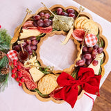 WREATH BOW BOARD - WOOD