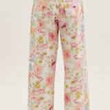 THE FLORAL WIDE LEG PANTS