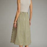 THE THERESA DRESS - ECRU