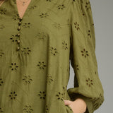 THE AMY DRESS - OLIVE