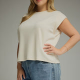 THE CHANDLER ECRU TOP