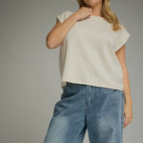 THE CHANDLER ECRU TOP
