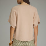 THE MARCI SWEATER TOP - OATMEAL