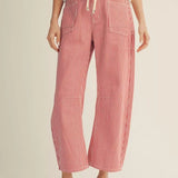 RED/WHT STRIPED PANTS