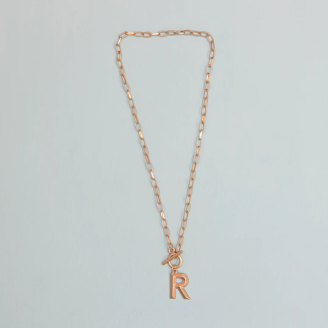 MM WYNONNA INITIAL NECKLACE
