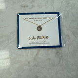 MARY SQUARE CARDED NECKLACE
