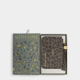 BOXED COIN & CARDHOLDER - LEOPARD
