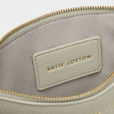 HALLIE WRISTLET POUCH - GREEN MIST