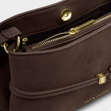 LORI CROSSBODY BAG - DESERT SAND SUED