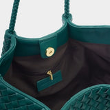 NOVA SM SHOULDER TOTE - PALM GREEN