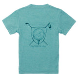 BOYS PORTLAND POCKET TEE TIME CLOVER