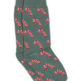 BOYS LUCKY DUCK SOCKS - CANDY CANE