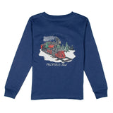 BOYS PT EXPRESS LS - NAVY