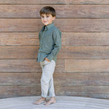 BOYS WOODLAND SPORTSHIRT - CYPRESS NEEDLE